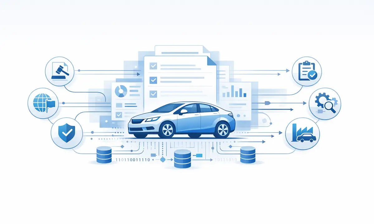 eCoC data management complexity illustration